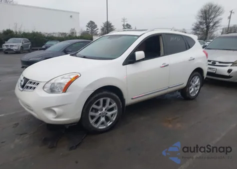2013 Nissan Rogue Sv W/Sl Pkg из США, поврежденный, VIN JN8AS5MT0DW001415